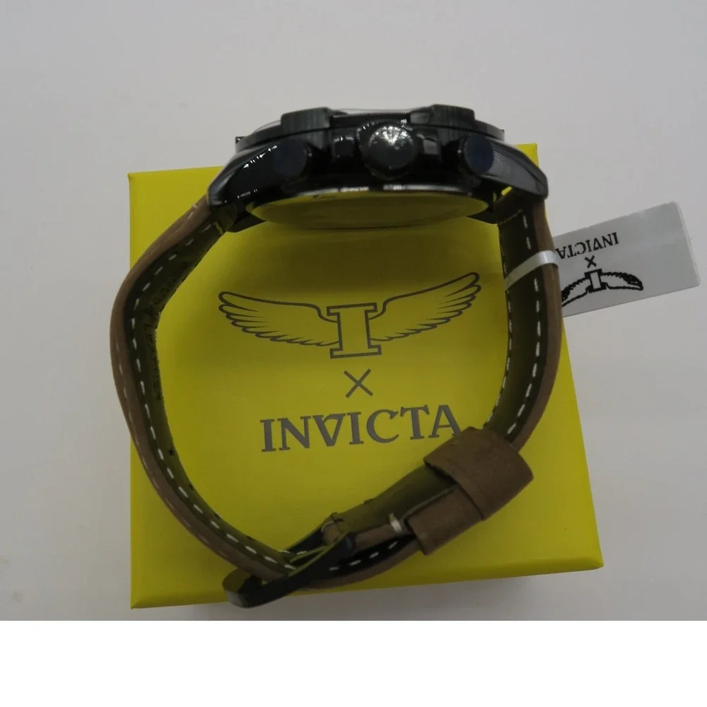 Invicta S1 Rally I by Invicta Men's Watch w/ Skeleton Dial - 50mm, Brown